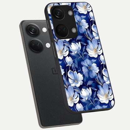  Cute Floral Patterns phone case For Oneplus Nord 3 showing premium glass back cover with detailed artwork