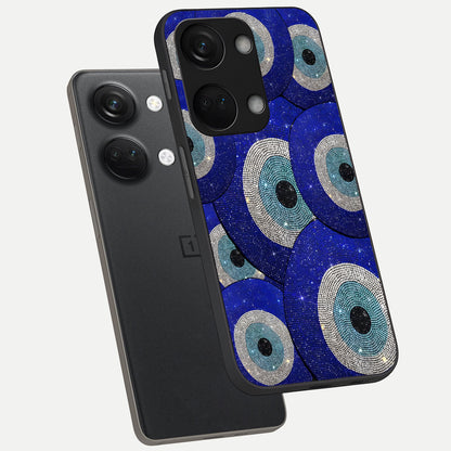  Galaxy Eye Flow phone case For Oneplus Nord 3 showing premium glass back cover with detailed artwork