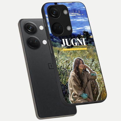  Jugni Soul Vibes phone case For Oneplus Nord 3 showing premium glass back cover with detailed artwork