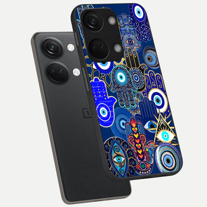  Mystic Palm Guard phone case For Oneplus Nord 3 showing premium glass back cover with detailed artwork
