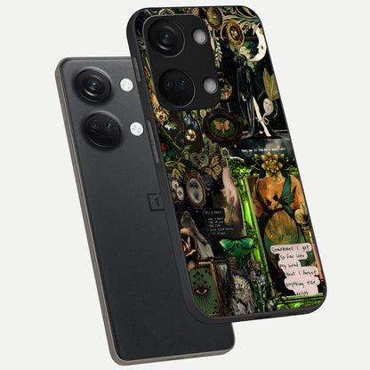  Mystic Woods Secret phone case For Oneplus Nord 3 showing premium glass back cover with detailed artwork