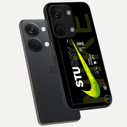 Neon Street Edition phone case For Oneplus Nord 3 showing premium glass back cover with detailed artwork