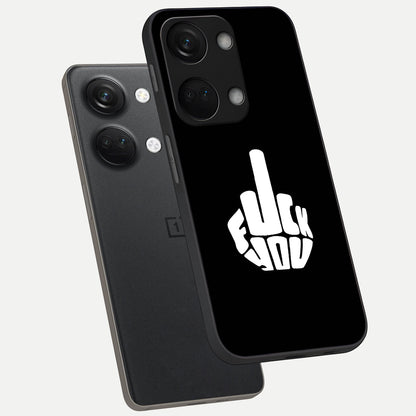  Rebel Mode On phone case For Oneplus Nord 3 showing premium glass back cover with detailed artwork