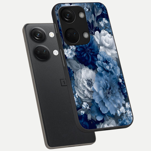  Royal Bloom Garden phone case For Oneplus Nord 3 showing premium glass back cover with detailed artwork