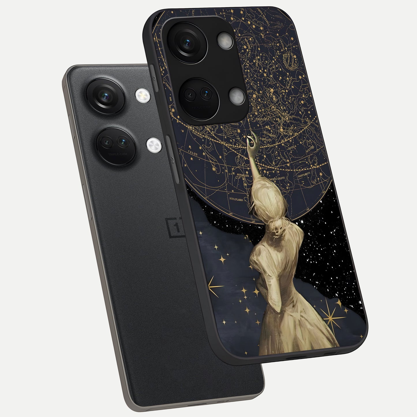  Taylor Swift Girl phone case For Oneplus Nord 3 showing premium glass back cover with detailed artwork