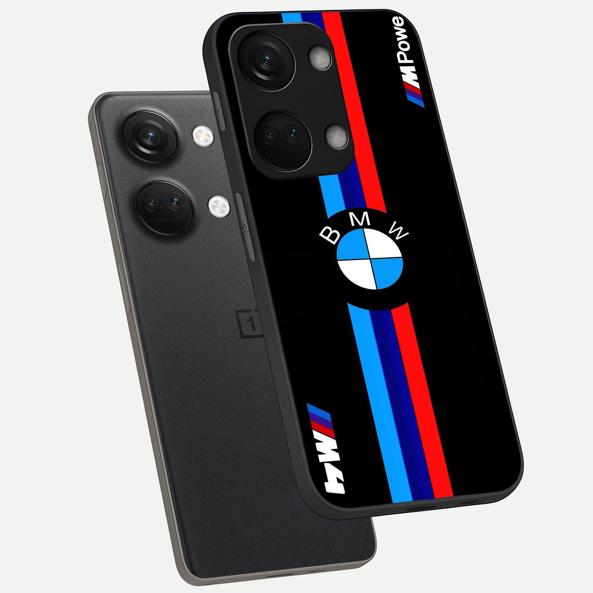 Turbo BMW Beast phone case For Oneplus Nord 3 showing premium glass back cover with detailed artwork