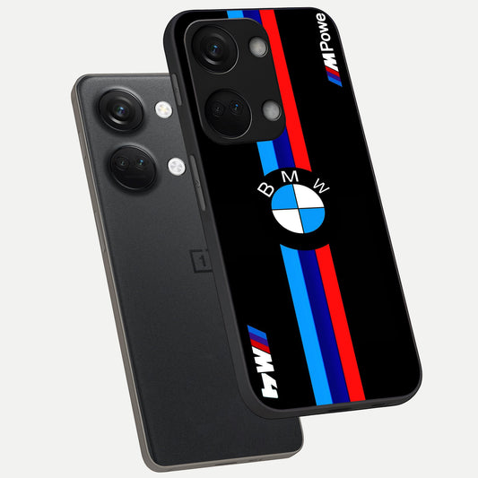  Turbo BMW Beast phone case For Oneplus Nord 3 showing premium glass back cover with detailed artwork