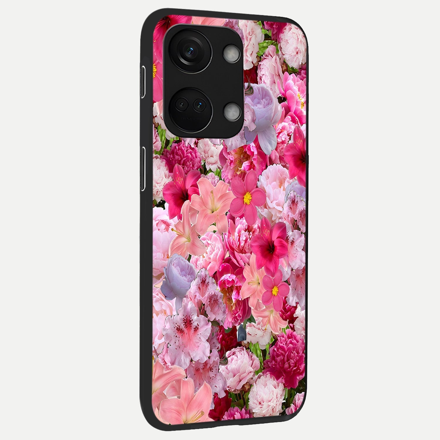  Bloom Crush Fantasy back cover For Oneplus Nord 3 slim fit glass case with vibrant aesthetic design