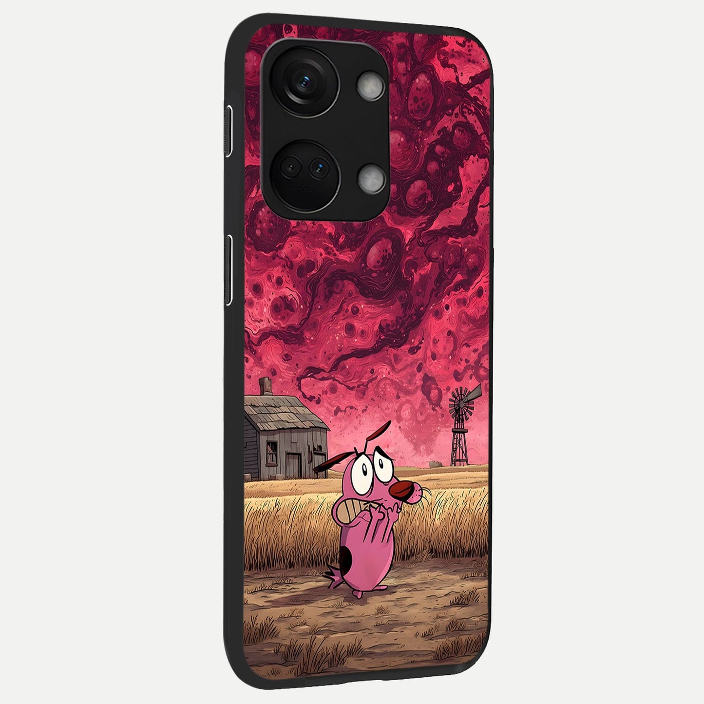  Courage Under Sky back cover For Oneplus Nord 3 slim fit glass case with vibrant aesthetic design