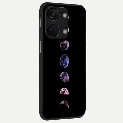  Crimson All Planets back cover For Oneplus Nord 3 slim fit glass case with vibrant aesthetic design