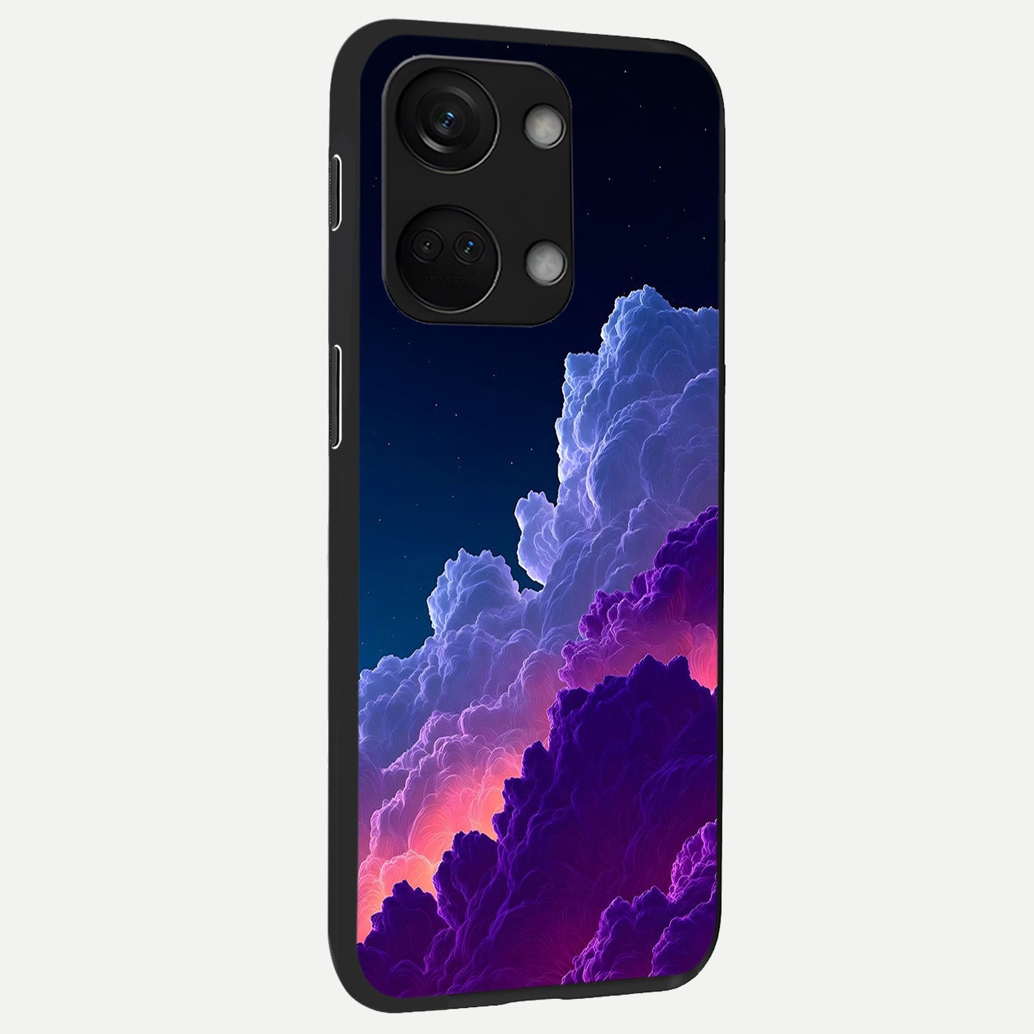 Dreamy Cloud Skies back cover For Oneplus Nord 3 slim fit glass case with vibrant aesthetic design