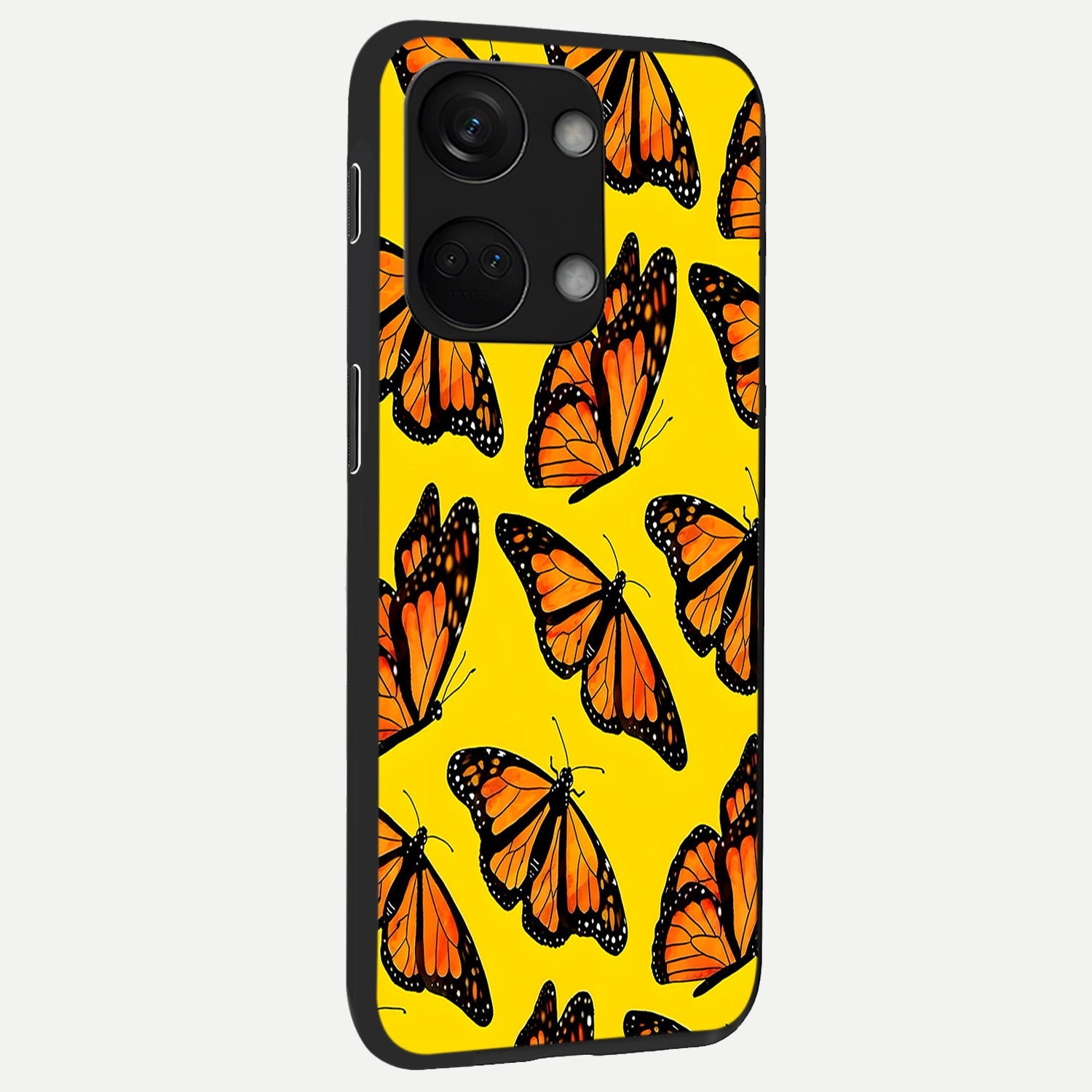  Golden Wing Flight back cover For Oneplus Nord 3 slim fit glass case with vibrant aesthetic design
