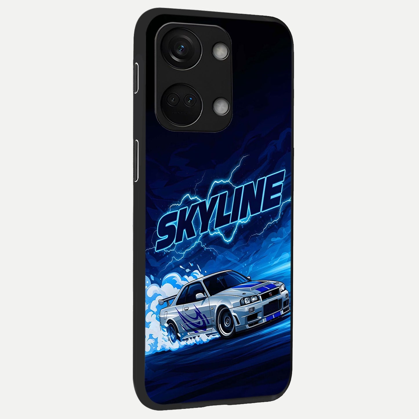  Neon Drift Beast back cover For Oneplus Nord 3 slim fit glass case with vibrant aesthetic design