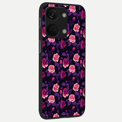  Rose Garden Twilight back cover For Oneplus Nord 3 slim fit glass case with vibrant aesthetic design