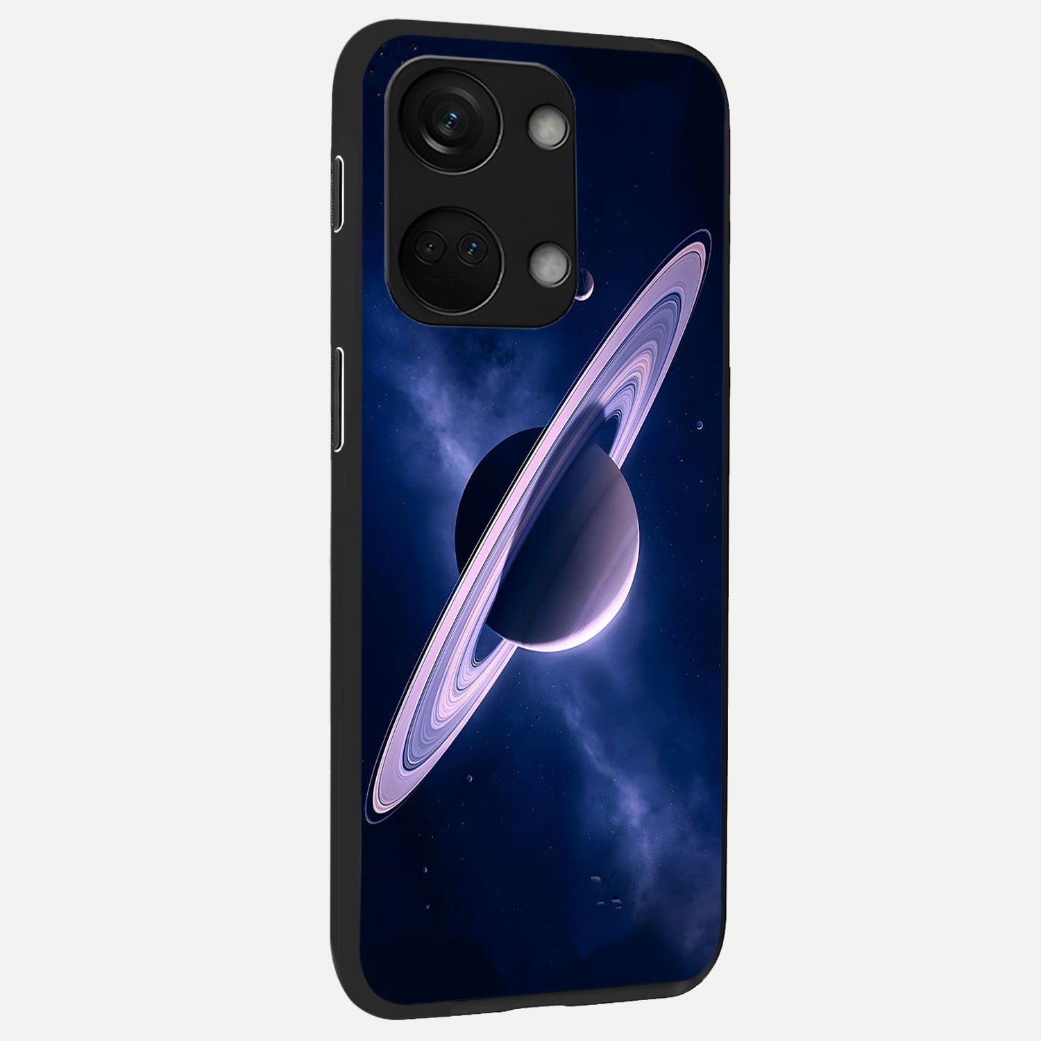  Saturn Ring Mystique back cover For Oneplus Nord 3 slim fit glass case with vibrant aesthetic design