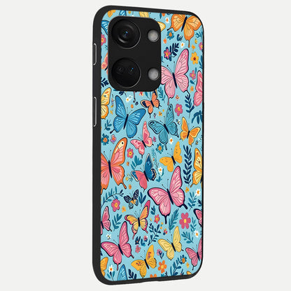  Spring Wing Garden back cover For Oneplus Nord 3 slim fit glass case with vibrant aesthetic design