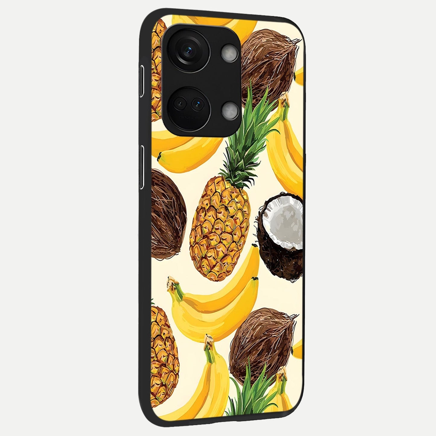  Tropical Fruit Mood back cover For Oneplus Nord 3 slim fit glass case with vibrant aesthetic design