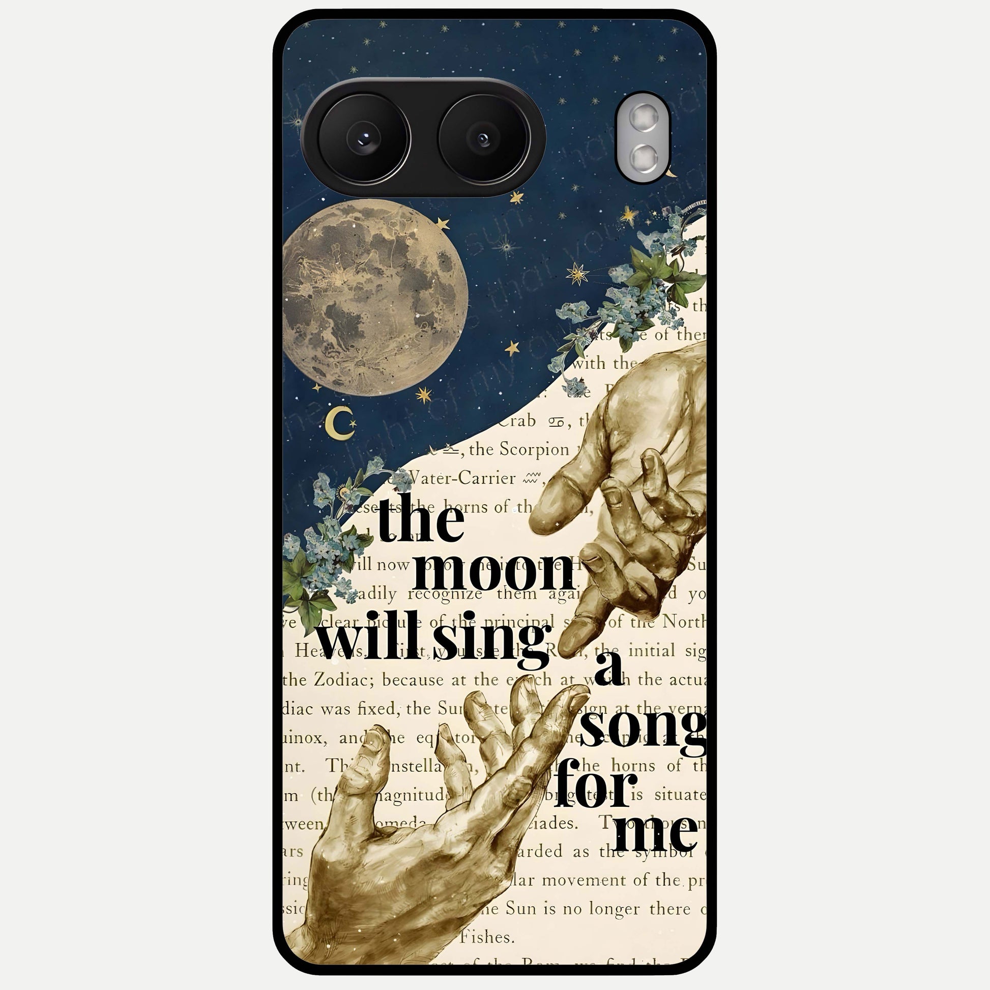  Aesthetic Divine Glass Case For Oneplus Nord 4 back cover – full design glossy printed glass finish
