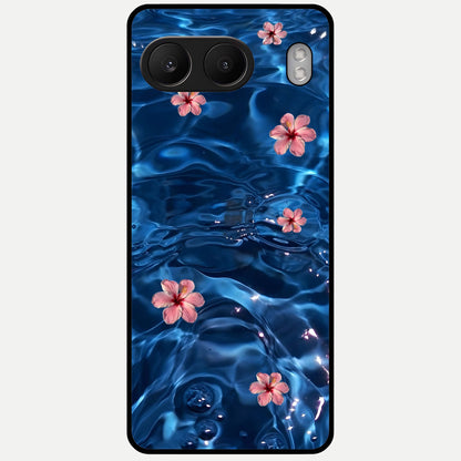  Bloom Thread Art Glass Case For Oneplus Nord 4 back cover – full design glossy printed glass finish