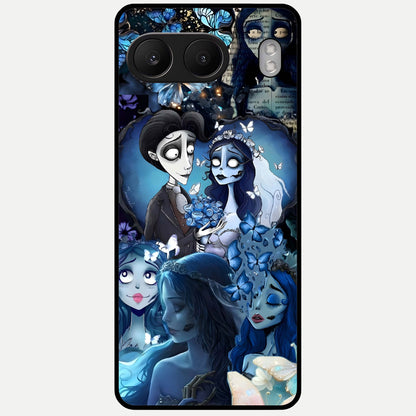  Butterfly Ghost Soul Glass Case For Oneplus Nord 4 back cover – full design glossy printed glass finish