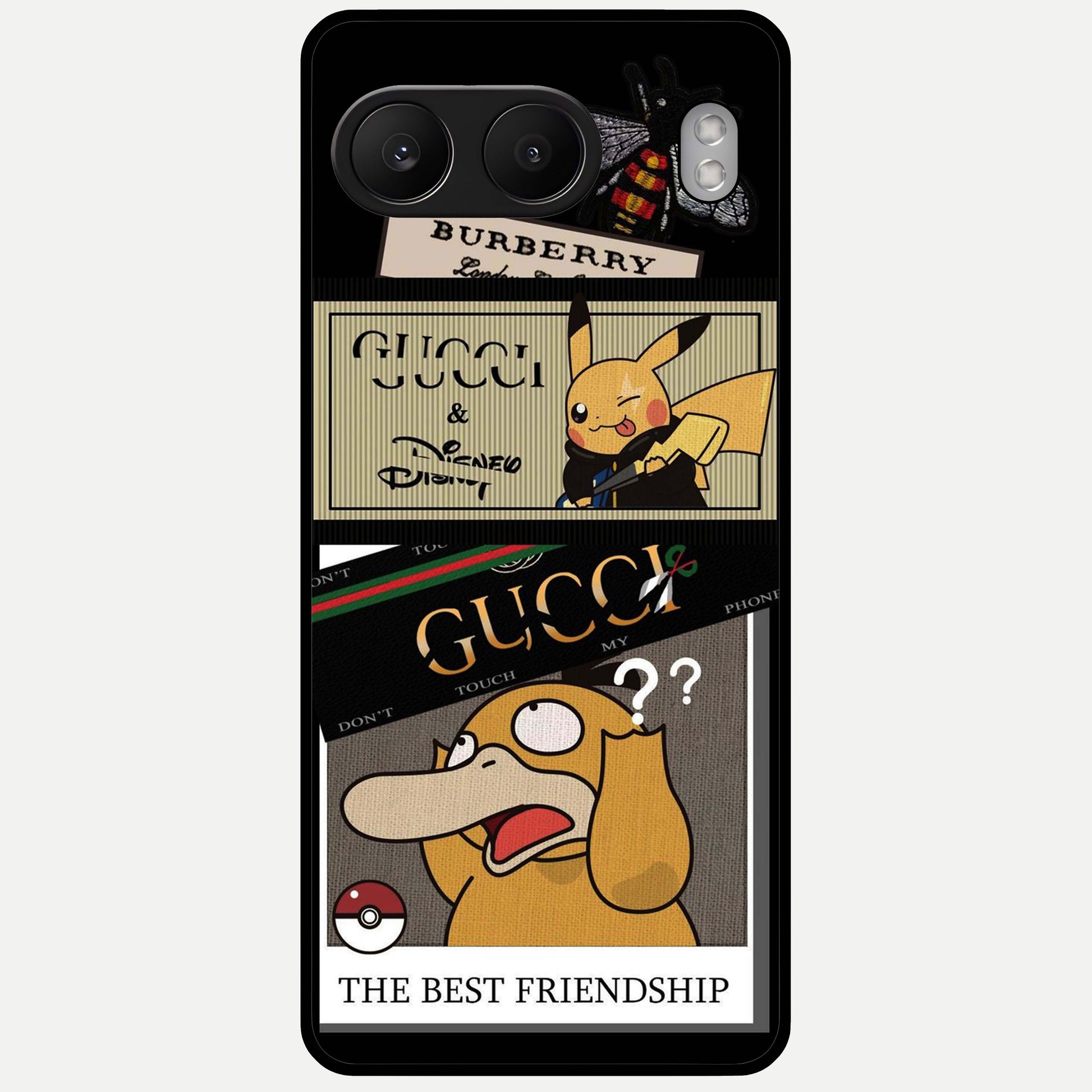  Cartoon Brand Play Mashup Glass Case For Oneplus Nord 4 back cover – full design glossy printed glass finish