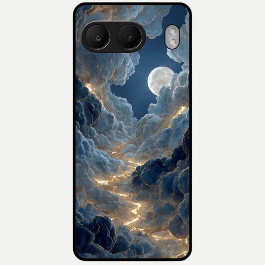  Celestial Cloud Road Glass Case For Oneplus Nord 4 back cover – full design glossy printed glass finish
