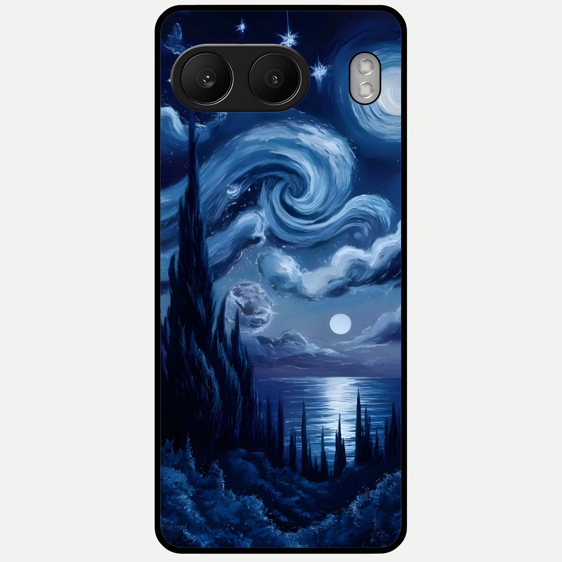  Celestial Dream Van Gogh Glass Case For Oneplus Nord 4 back cover – full design glossy printed glass finish