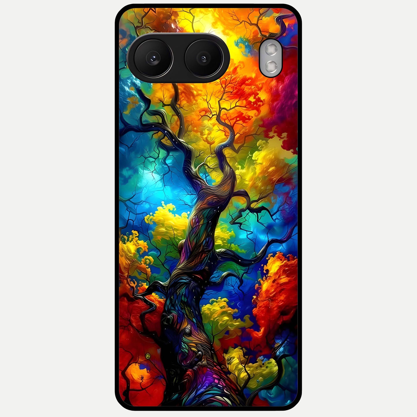  Colorful Soda Bottles Glass Case For Oneplus Nord 4 back cover – full design glossy printed glass finish