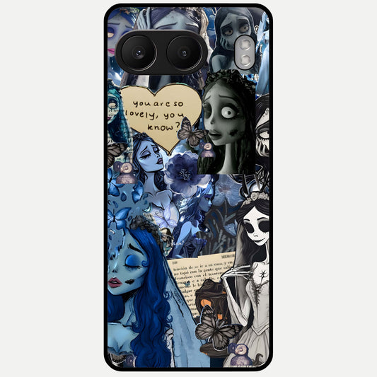  Corpse Bride Posters Glass Case For Oneplus Nord 4 back cover – full design glossy printed glass finish