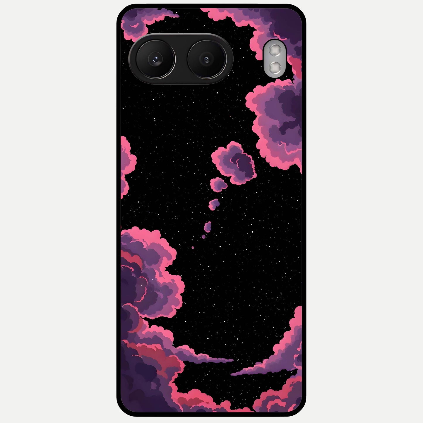  Cosmic Cloud Journey Glass Case For Oneplus Nord 4 back cover – full design glossy printed glass finish
