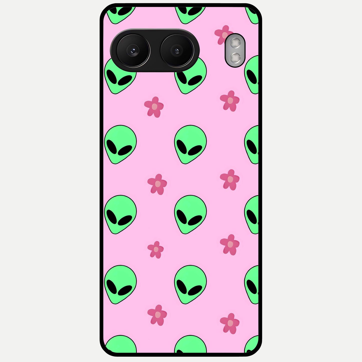  Cosmic Cute Crush Glass Case For Oneplus Nord 4 back cover – full design glossy printed glass finish