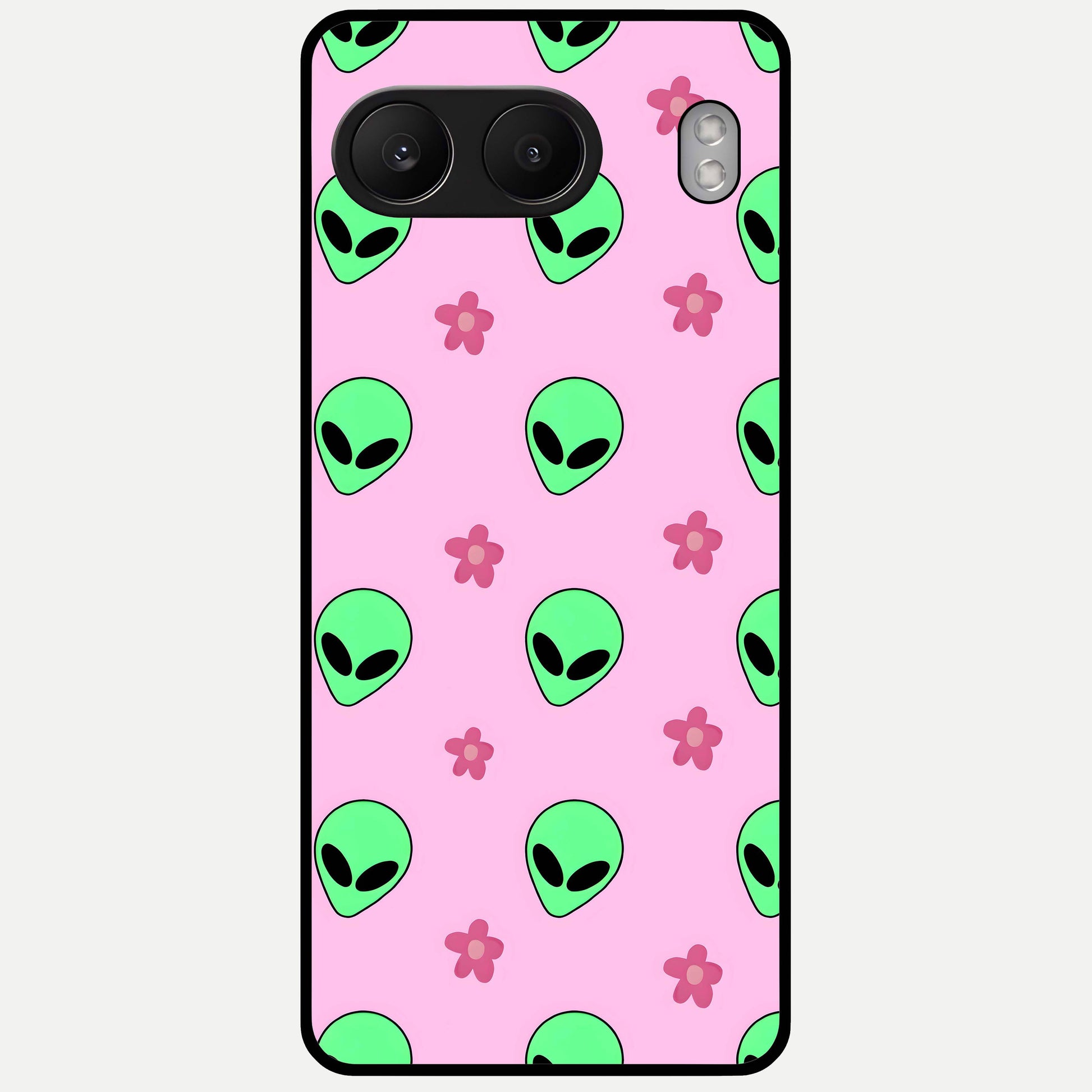  Cosmic Cute Crush Glass Case For Oneplus Nord 4 back cover – full design glossy printed glass finish