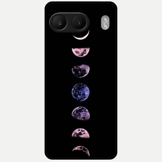  Crimson All Planets Glass Case For Oneplus Nord 4 back cover – full design glossy printed glass finish