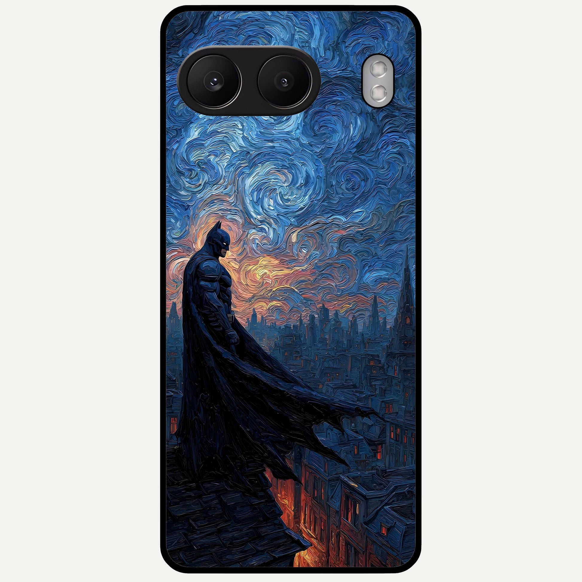  Dark Knight Dusk Glass Case For Oneplus Nord 4 back cover – full design glossy printed glass finish