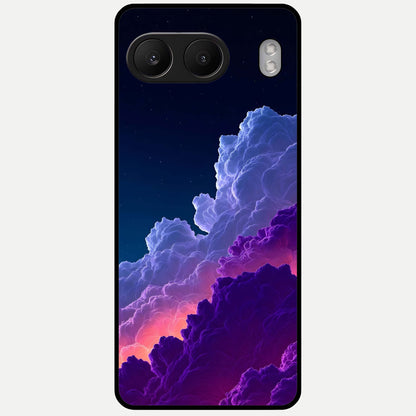  Dreamy Cloud Skies Glass Case For Oneplus Nord 4 back cover – full design glossy printed glass finish