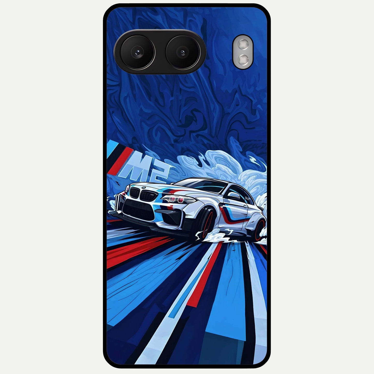  Drift Power Rush Glass Case For Oneplus Nord 4 back cover – full design glossy printed glass finish