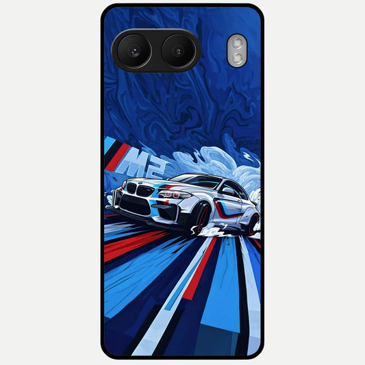  Drift Power Rush Glass Case For Oneplus Nord 4 back cover – full design glossy printed glass finish