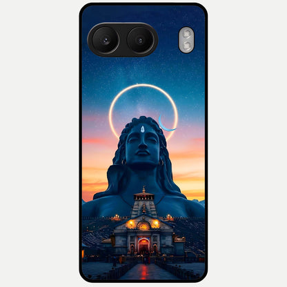  Eternal Shiva Aura Glass Case For Oneplus Nord 4 back cover – full design glossy printed glass finish