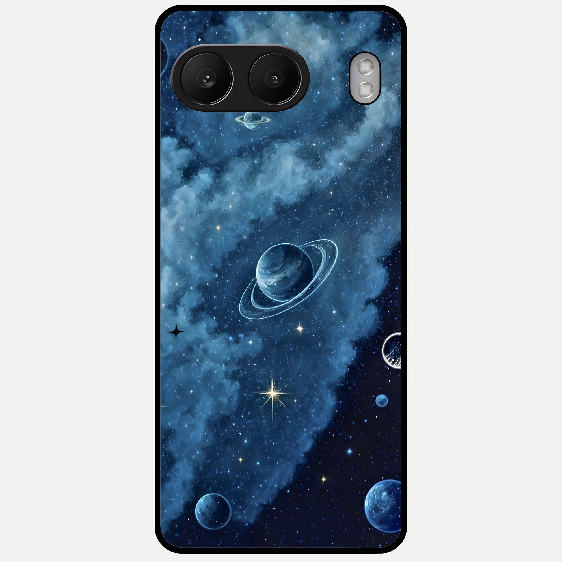  Galaxy Dream Space Glass Case For Oneplus Nord 4 back cover – full design glossy printed glass finish