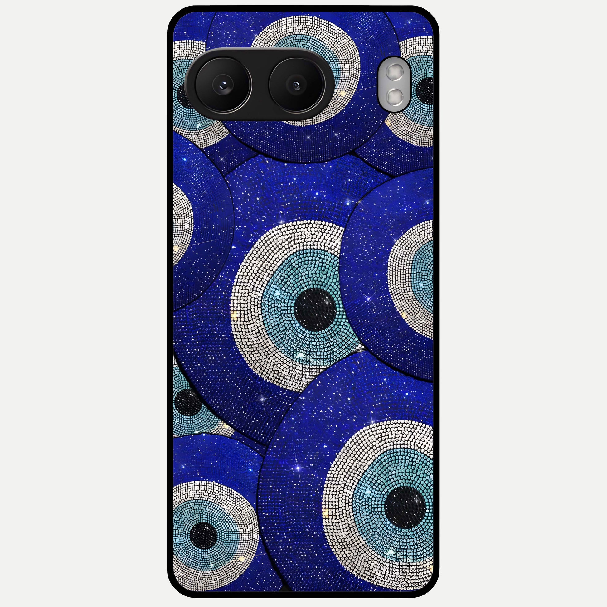  Galaxy Eye Flow Glass Case For Oneplus Nord 4 back cover – full design glossy printed glass finish