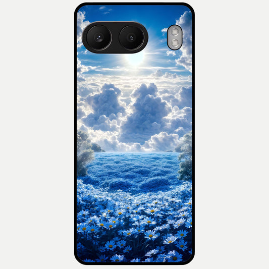  Heavenly Daisy Horizon Glass Case For Oneplus Nord 4 back cover – full design glossy printed glass finish