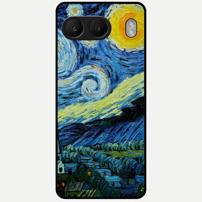  Inspired Van Gogh Art Glass Case For Oneplus Nord 4 back cover – full design glossy printed glass finish