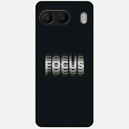  Mono Focus Vision Glass Case For Oneplus Nord 4 back cover – full design glossy printed glass finish