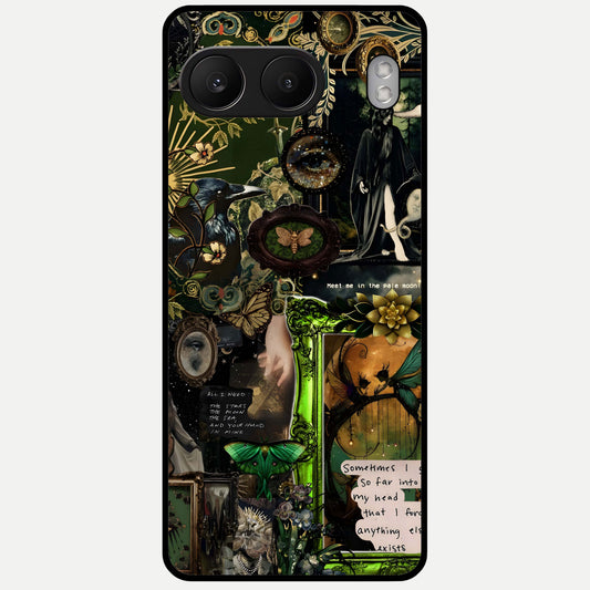  Mystic Woods Secret Glass Case For Oneplus Nord 4 back cover – full design glossy printed glass finish