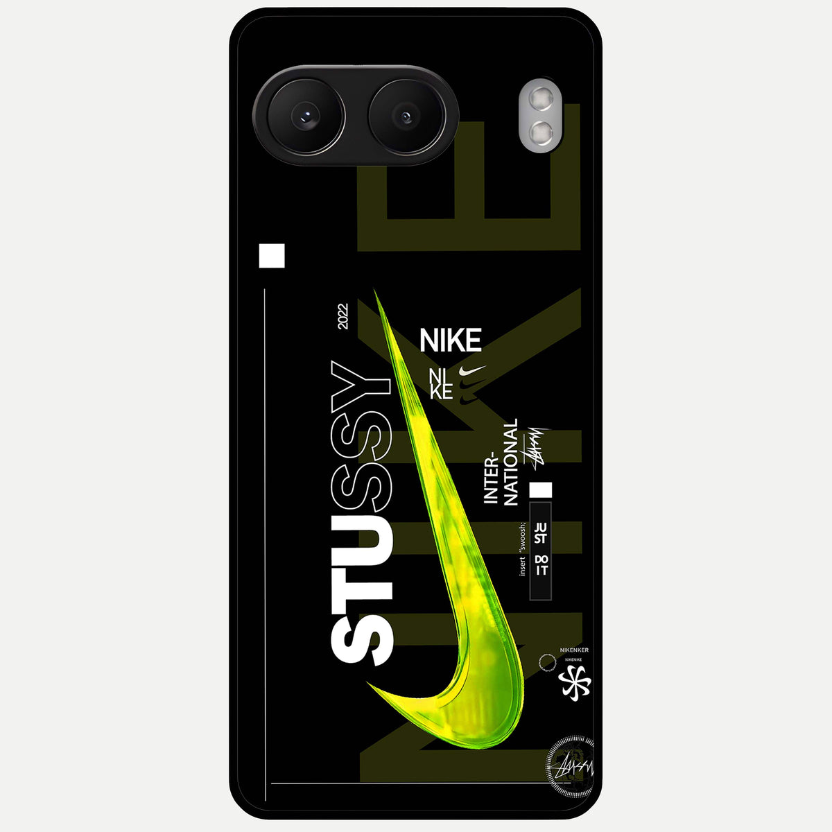  Neon Street Edition Glass Case For Oneplus Nord 4 back cover – full design glossy printed glass finish