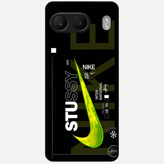  Neon Street Edition Glass Case For Oneplus Nord 4 back cover – full design glossy printed glass finish