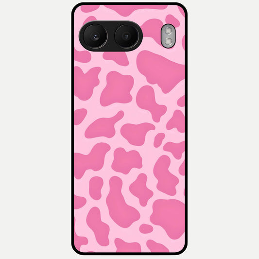  Pinkish Scenery Glass Case For Oneplus Nord 4 back cover – full design glossy printed glass finish