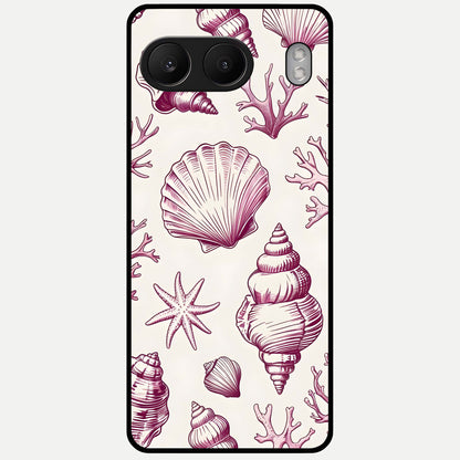  Pink Power Sparks Glass Case For Oneplus Nord 4 back cover – full design glossy printed glass finish