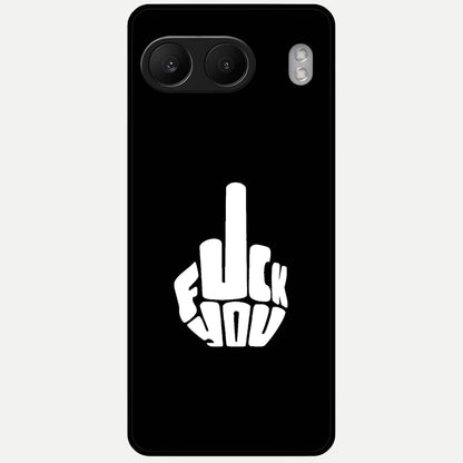  Rebel Mode On Glass Case For Oneplus Nord 4 back cover – full design glossy printed glass finish