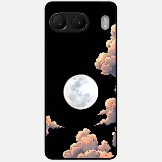  Shade Cloud Moon Glass Case For Oneplus Nord 4 back cover – full design glossy printed glass finish